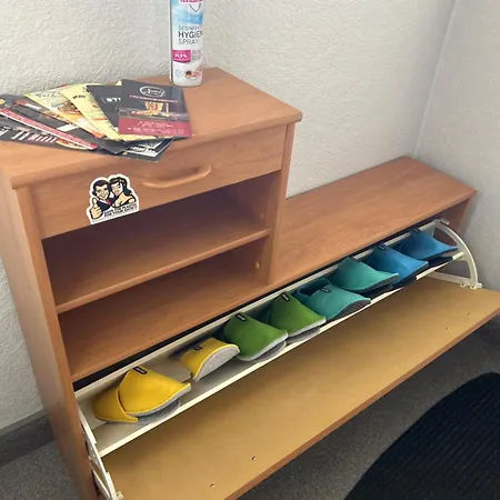 Apartamento Gaestehaus-schild