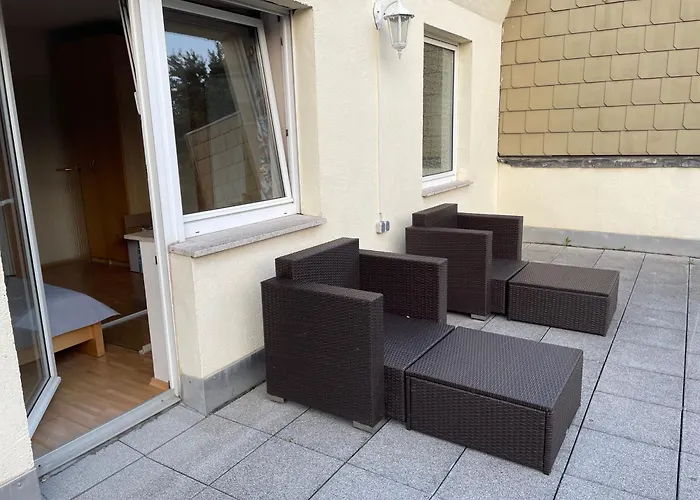 Apartamento Gaestehaus-schild