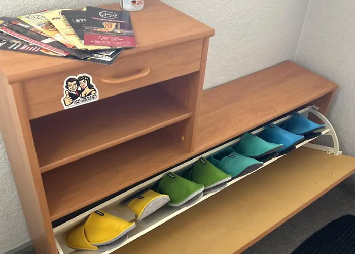 Apartamento Gaestehaus-schild